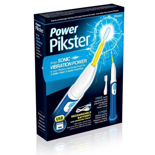Power Piksters Ultraschall-Interdentalbürsten-Set